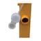Vestil A-Frame Barricade, 44.5W x 19.5L x 31.75H, Plastic, 31.75 Height, 19.5 Length, 9, Yellow/Orange AFB-44 - alternate 7